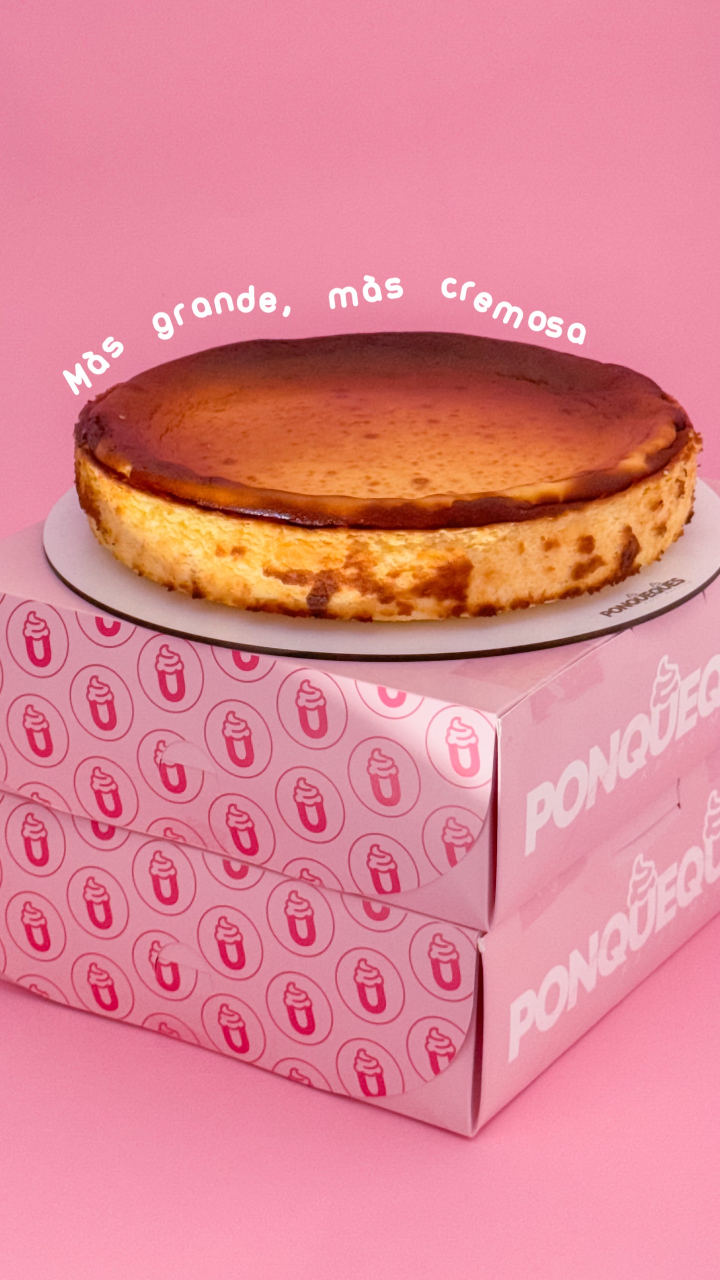 Tarta vasca 10 porciones