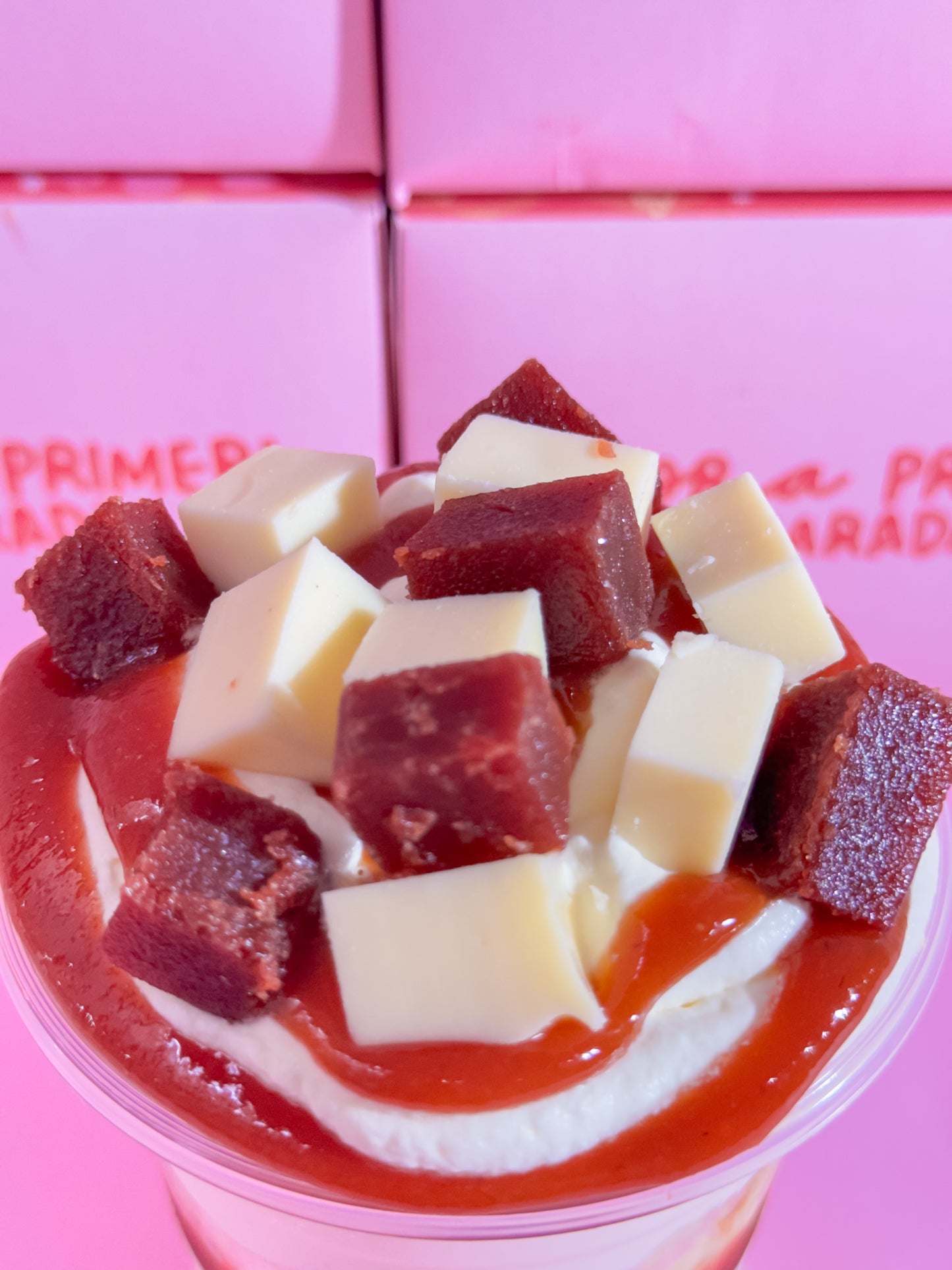 Cuchareable de Queso con Bocadillo