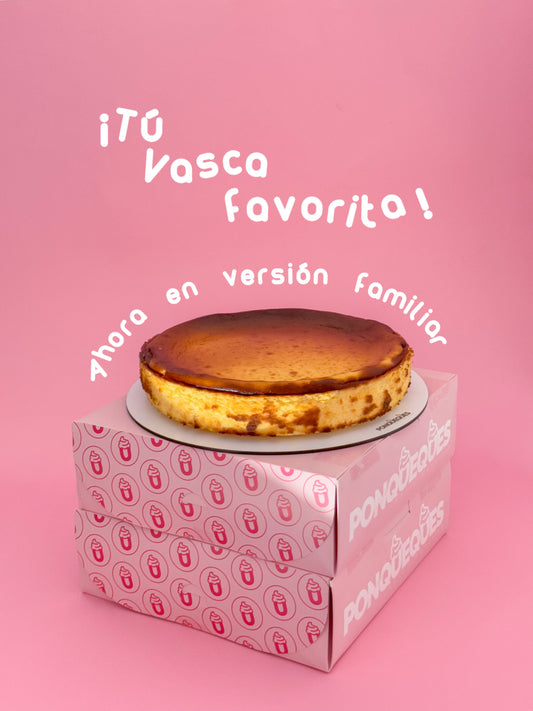 Tarta vasca 10 porciones